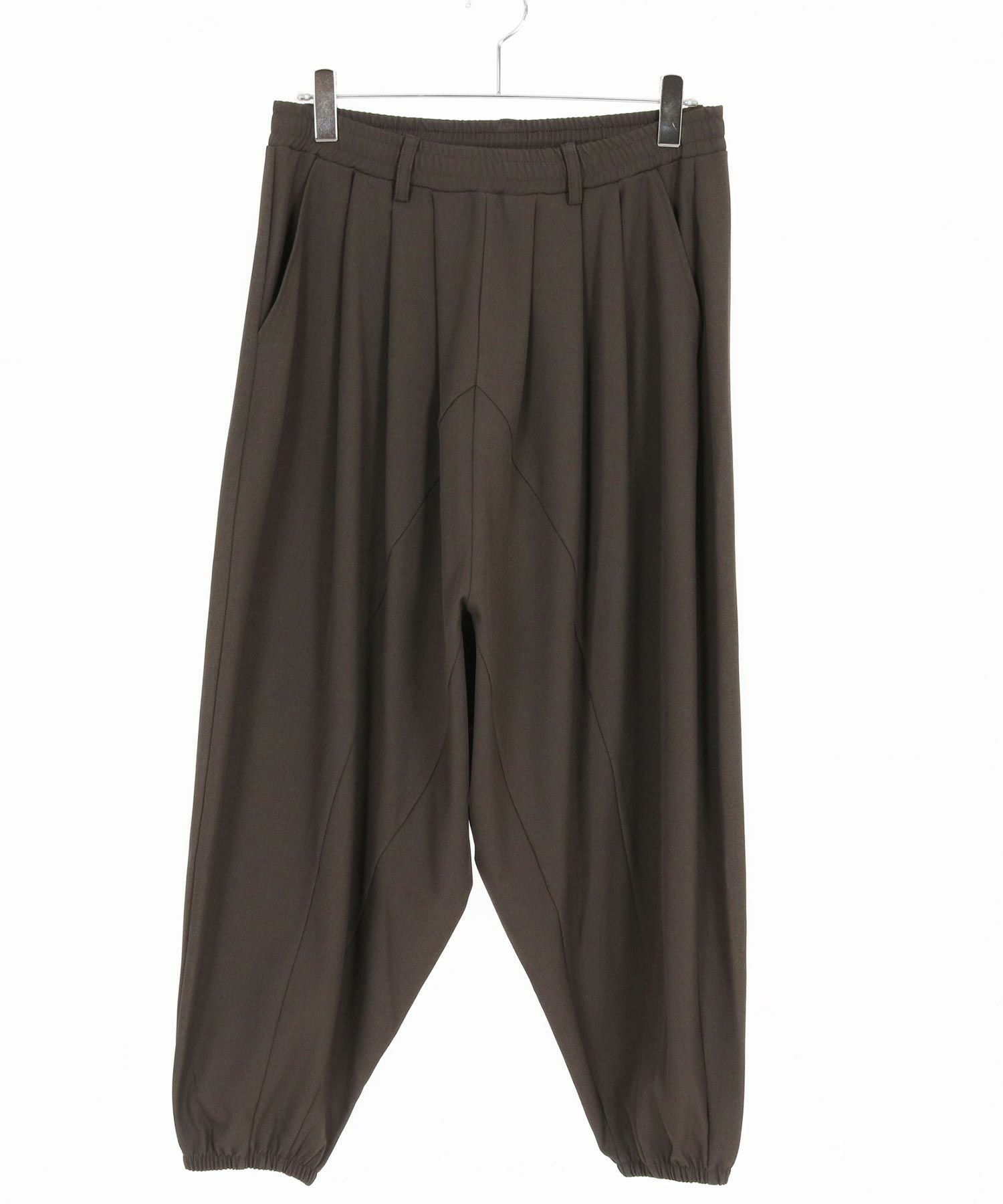 CAMBIO(カンビオ)】Slacks Fabric Sarrouel Pants サルエルパンツ