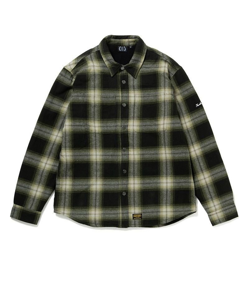 430(フォーサーティ)】L-S FLEECE LINER CHECK SHIRT フリース 430(フォーサーティ)】L-S FLEECE LINER CHECK SHIRT フリース