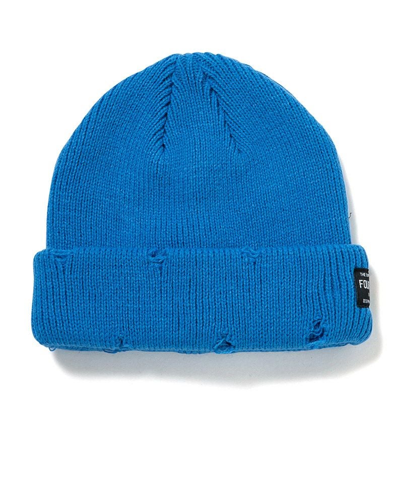 430(フォーサーティ)】DAMAGE BEANIE ビーニー ニット帽(25-170