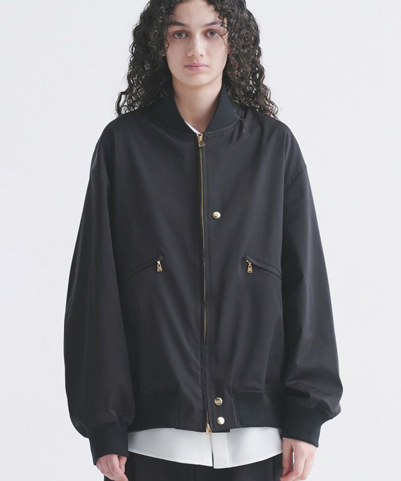 CULLNI(クルニ)】Double Satin MA-1 ジャケット(25-AW-017) | CAMBIO