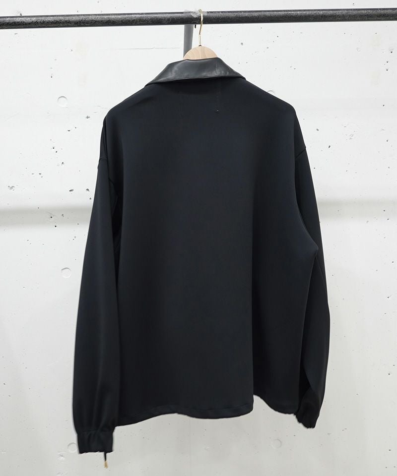 30%OFF【CULLNI(クルニ)】Double Cloth Half Zip Riders Pullover