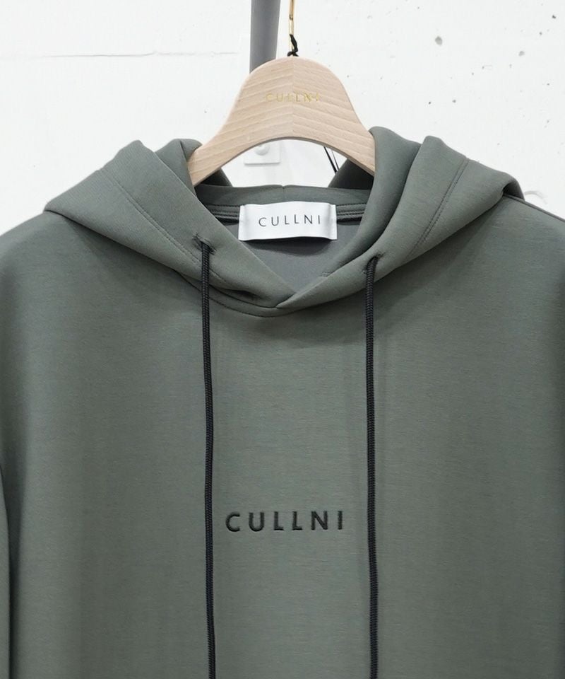 トップス CULLNI Logo Embroidery Hoodie GRAY CULLNI ONLINE STORE / CULLNI Logo Embroidery Hoodie
