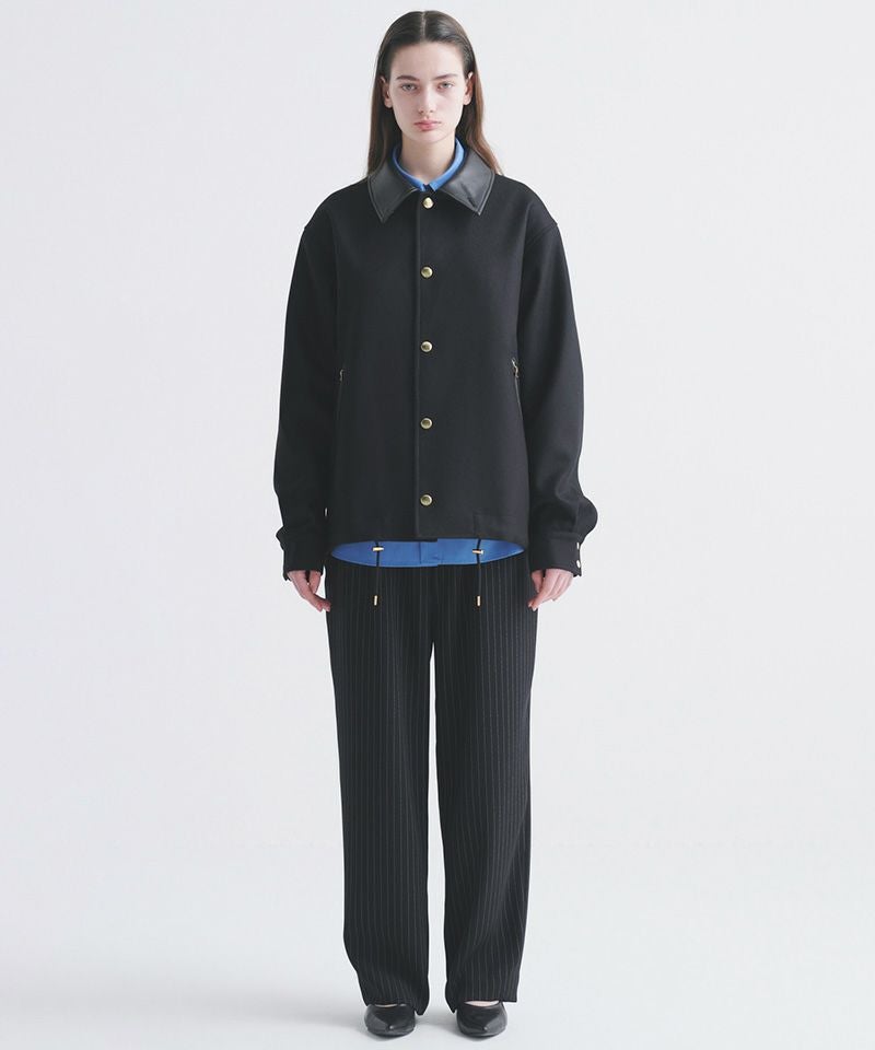 30%OFF【CULLNI(クルニ)】Chambray Gabardine Dot Button Coach Jacket