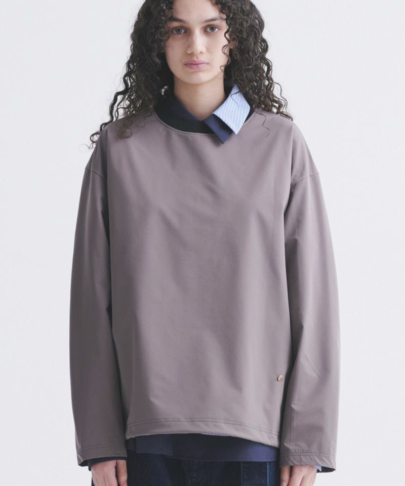 50%OFF【CULLNI(クルニ)】Stretch Double Cloth Drawstring Pullover