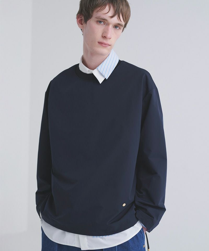 50%OFF【CULLNI(クルニ)】Stretch Double Cloth Drawstring Pullover