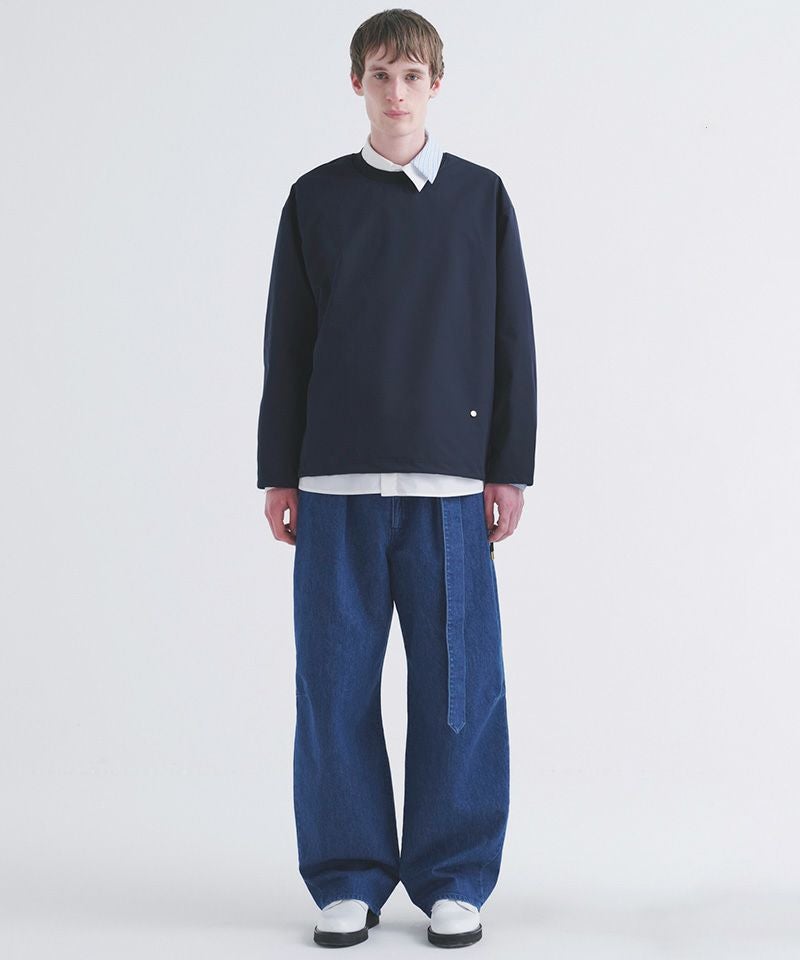 50%OFF【CULLNI(クルニ)】Stretch Double Cloth Drawstring Pullover 