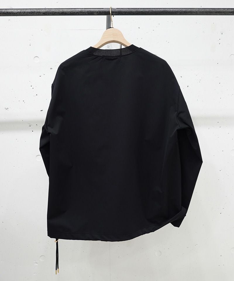 60%OFF【CULLNI(クルニ)】Stretch Double Cloth Drawstring Pullover