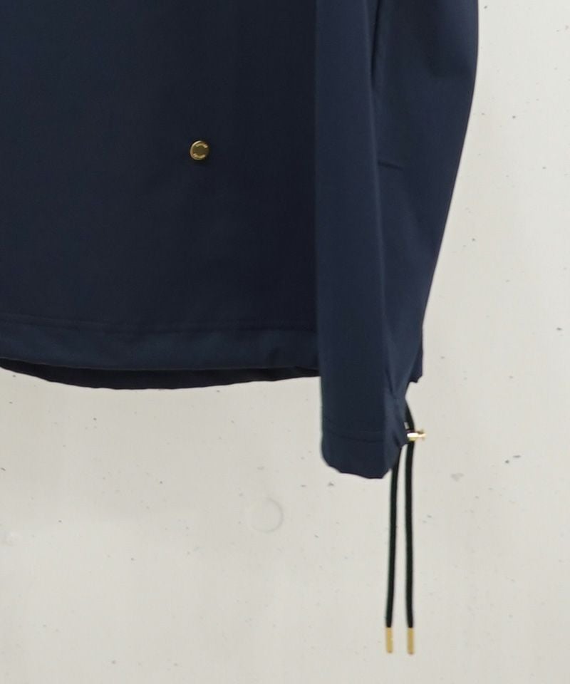 50%OFF【CULLNI(クルニ)】Stretch Double Cloth Drawstring Pullover 