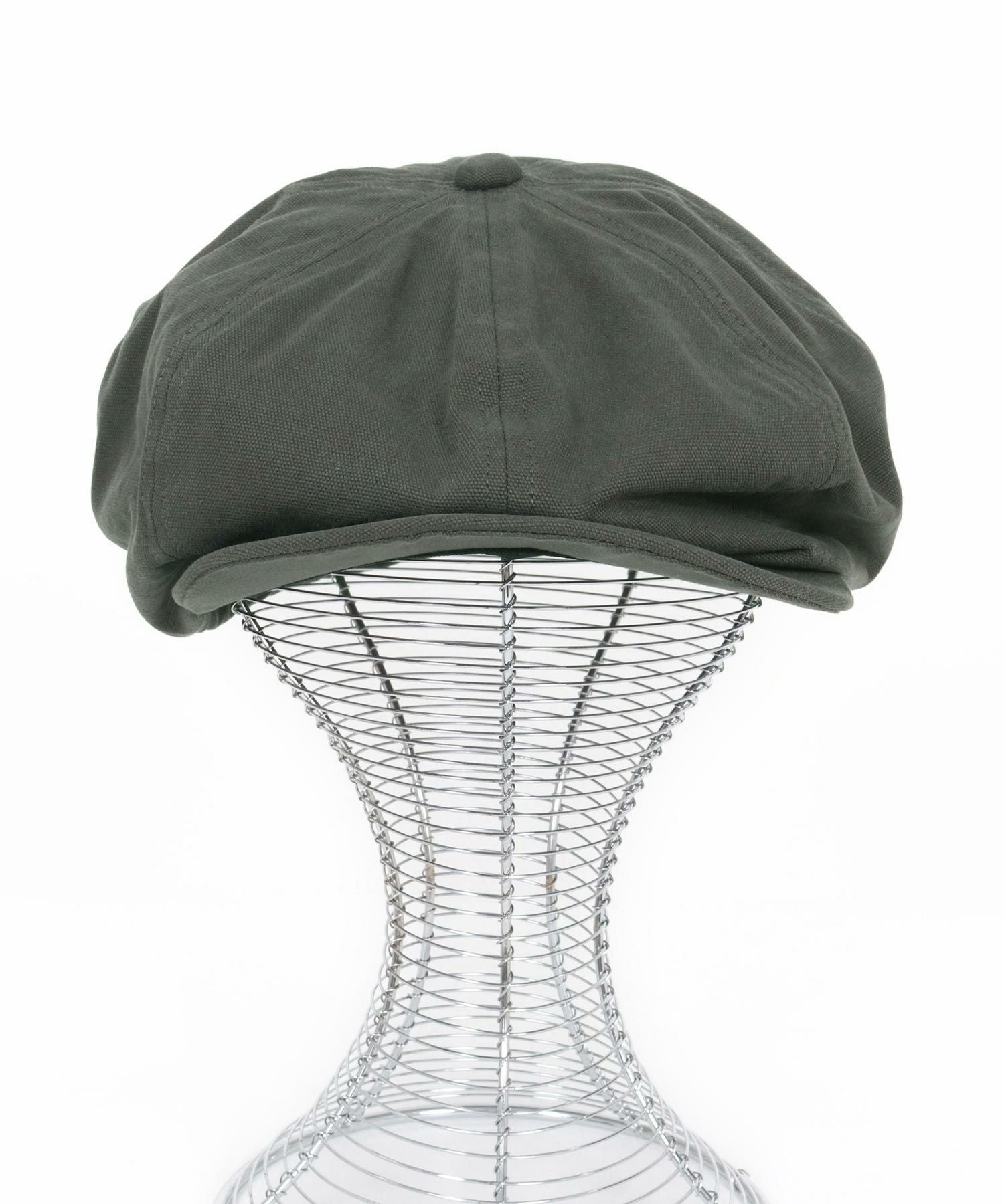 CAMBIO(カンビオ)】 Canvas Solid Big Casquette ビッグキャスケット