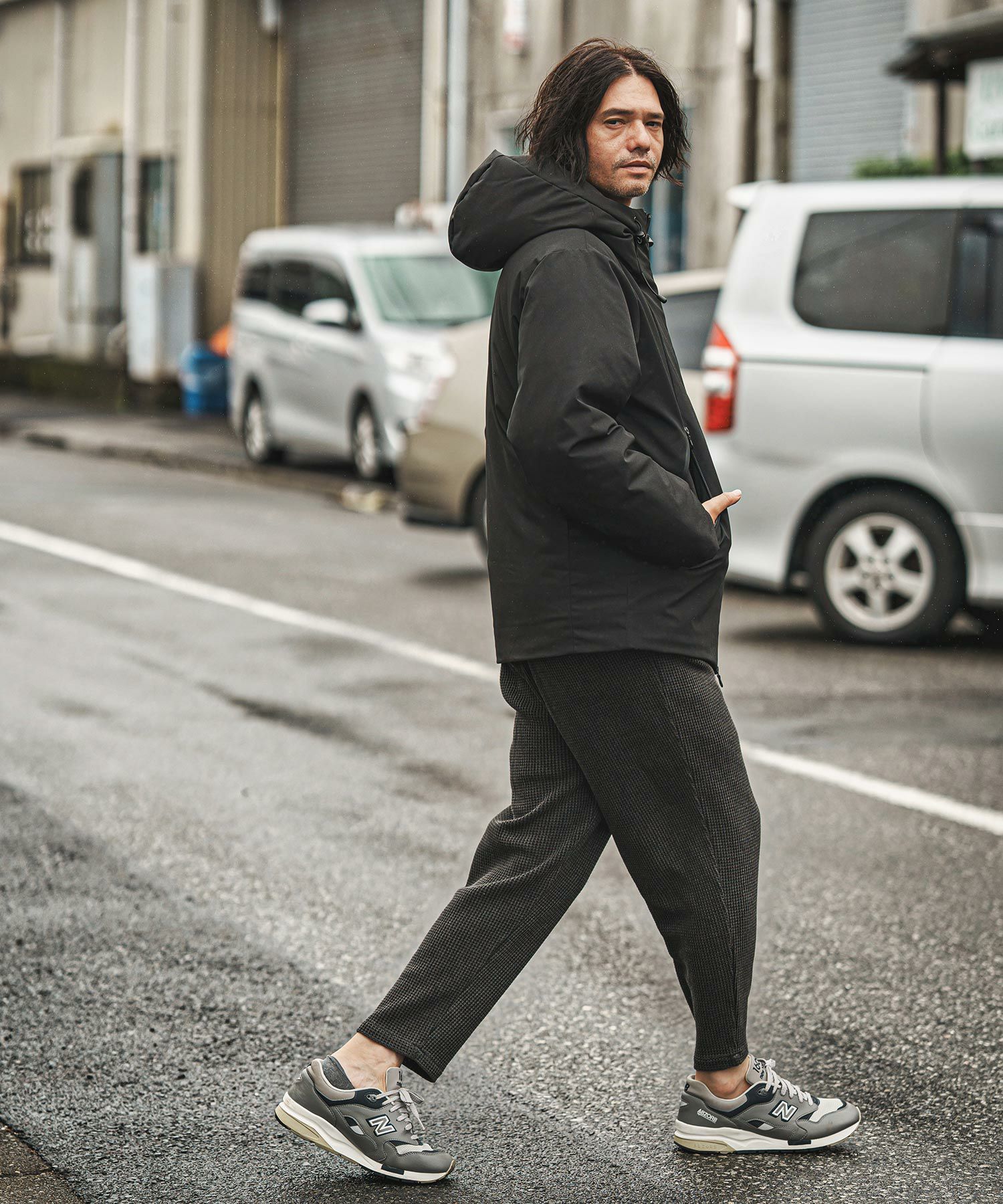 CAMBIO(カンビオ)】 Waffle Jogger Pants ジョガーパンツ(CAM25AW-024