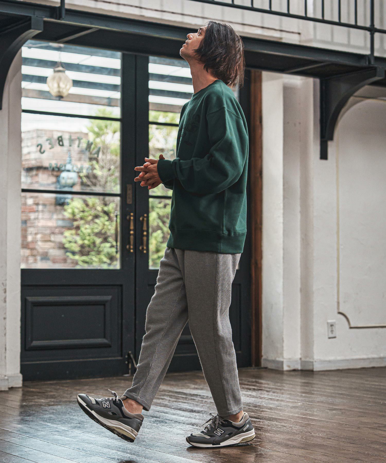 CAMBIO(カンビオ)】 Waffle Jogger Pants ジョガーパンツ(CAM25AW-024
