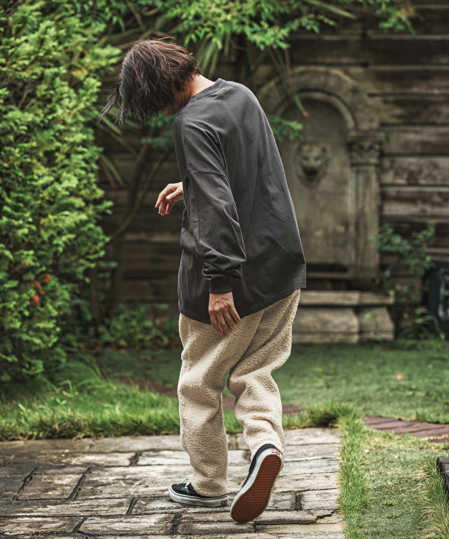 CAMBIO(カンビオ)】Fleece Balloon Easy Pants バルーンイージーパンツ