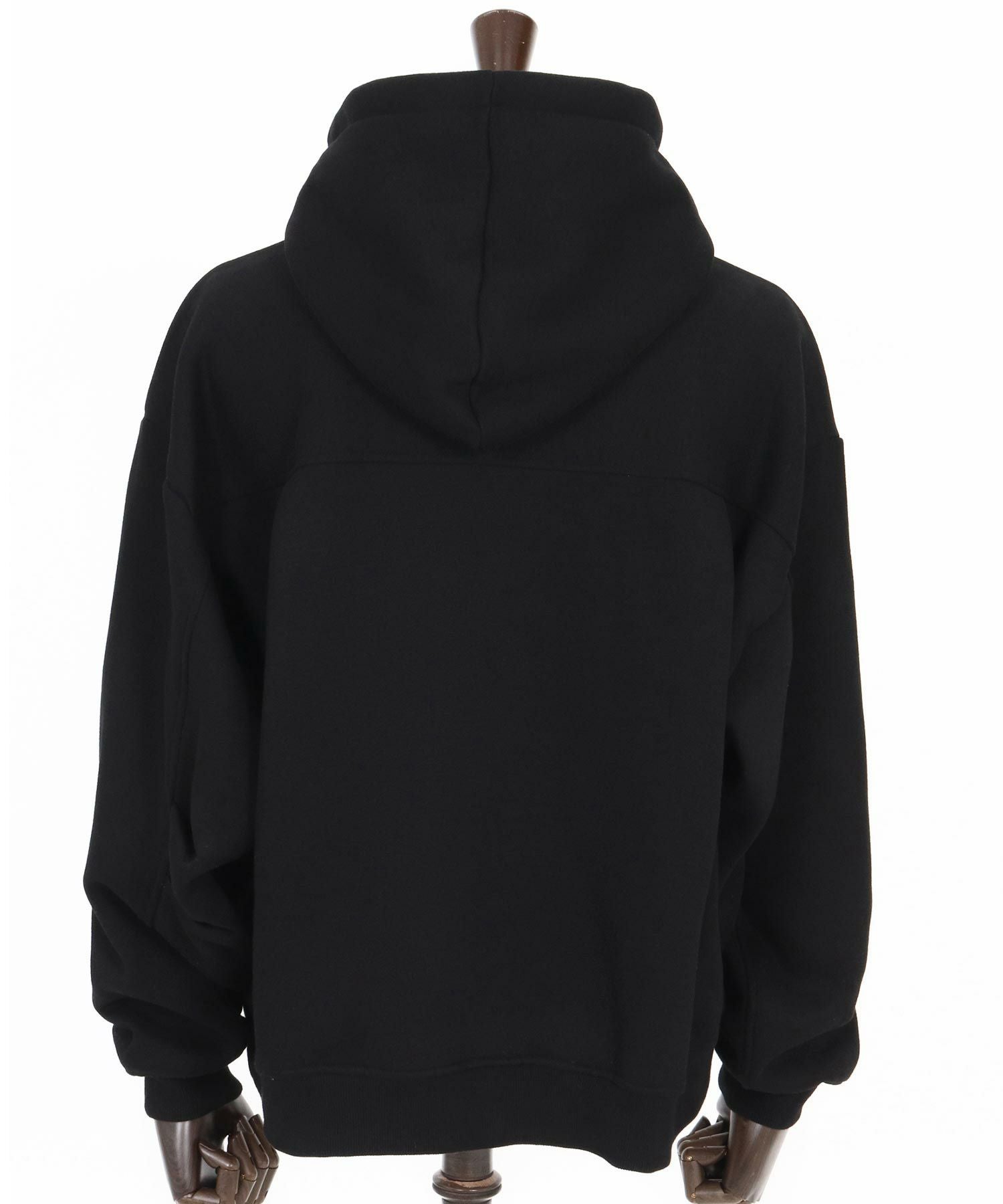 CAMBIO(カンビオ)】 ビッグフーデッド裏起毛ZIPパーカー | CAMBIO カンビオ