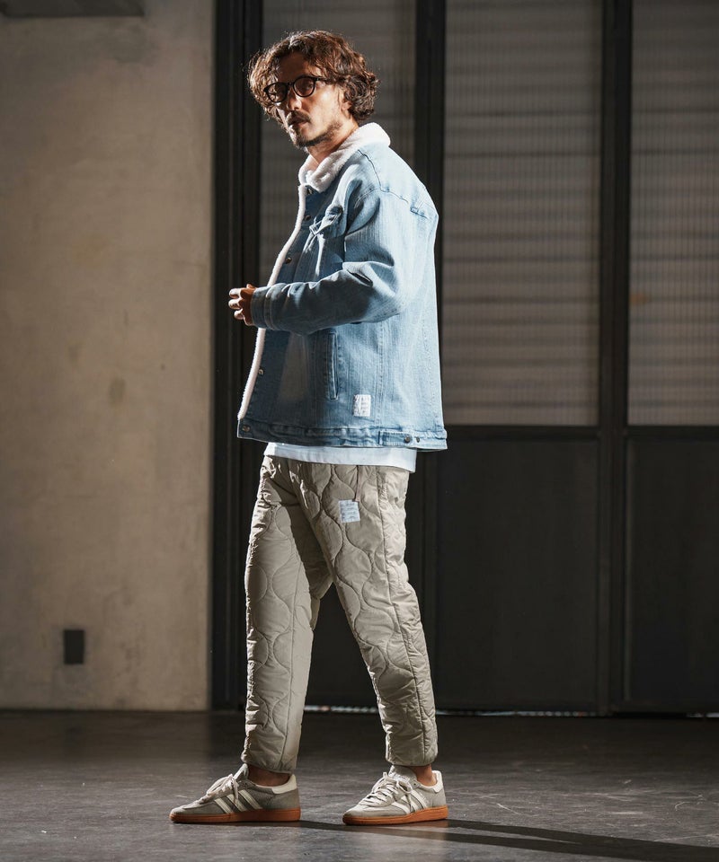 wjk reluxe】used like boa denim jacket ボアデニムジャケット(WR25W 