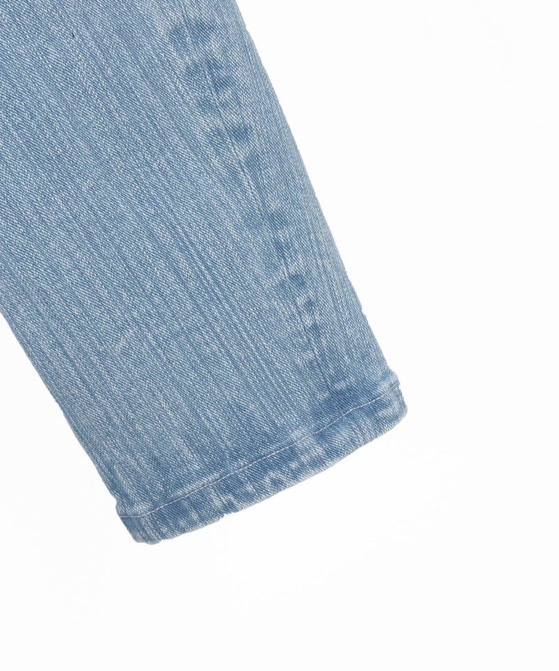 wjk reluxe】tight tension knit denim skinny pants デニムスキニー 