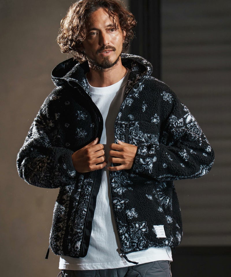 値下げ！NEW NEW YORK XMAS コラボフリース wjk reluxe】paisley 