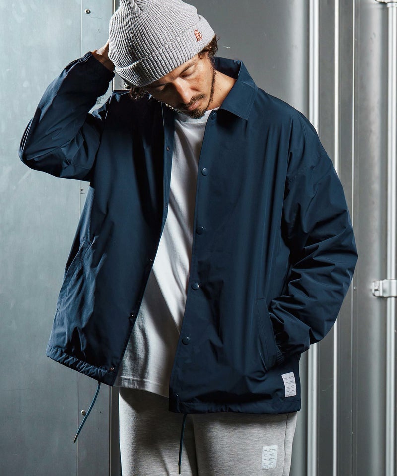 wjk reluxe】matte texture coach jacket コーチジャケット(WR25W-22 