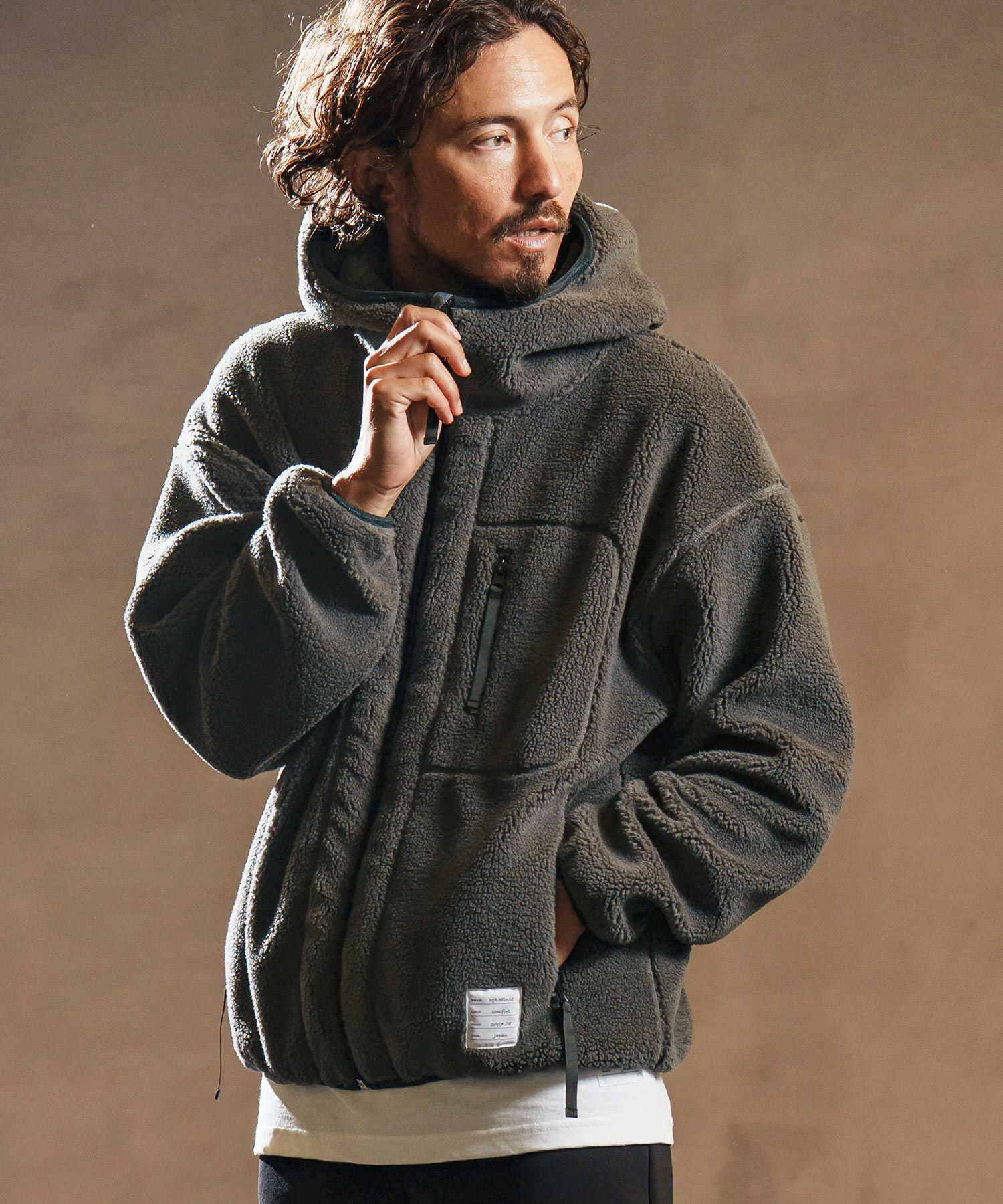 今期購入25awsupreme ポーラテックフリースパーカー　L ブラック完売品 25AW】POLARTEC フルジップ パーカーコーデ【BLACK】 – The DUFFER of