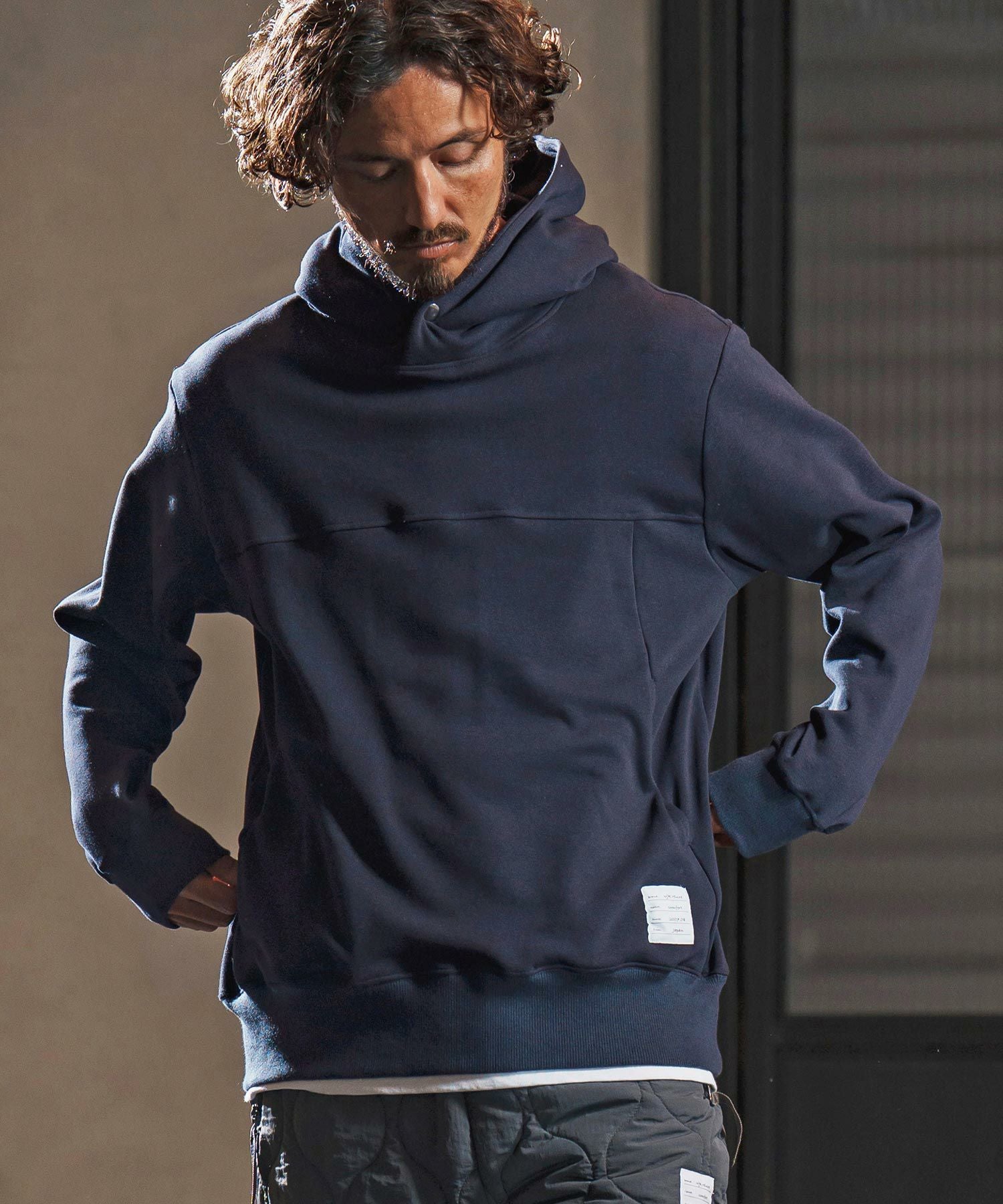 ✳︎期間限定割引✳︎WTW フリースパーカー✳︎ wjk reluxe】back fleece switch parka バックフリースパーカー(WR25W