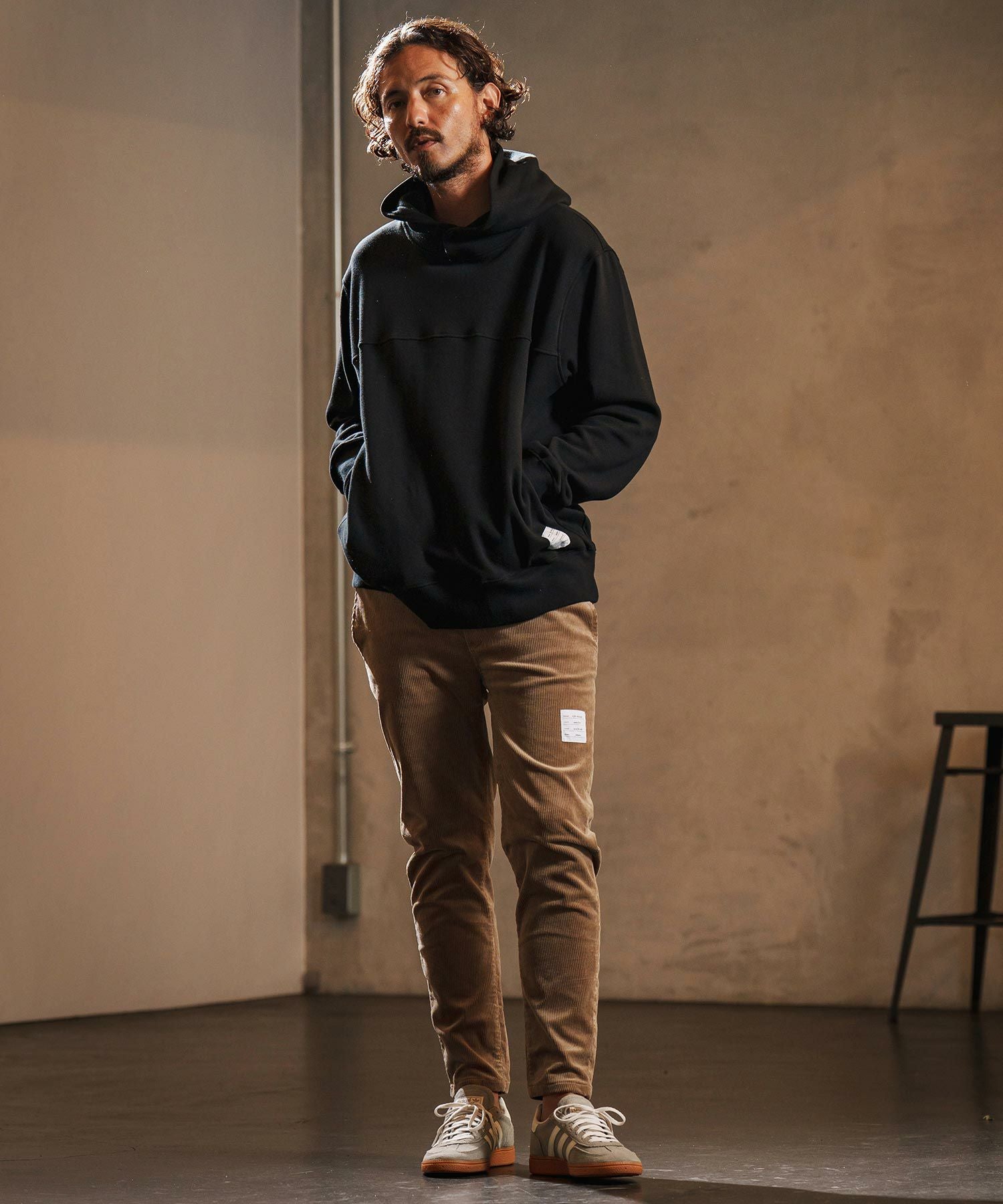 wjk reluxe】back fleece switch parka バックフリースパーカー(WR25W