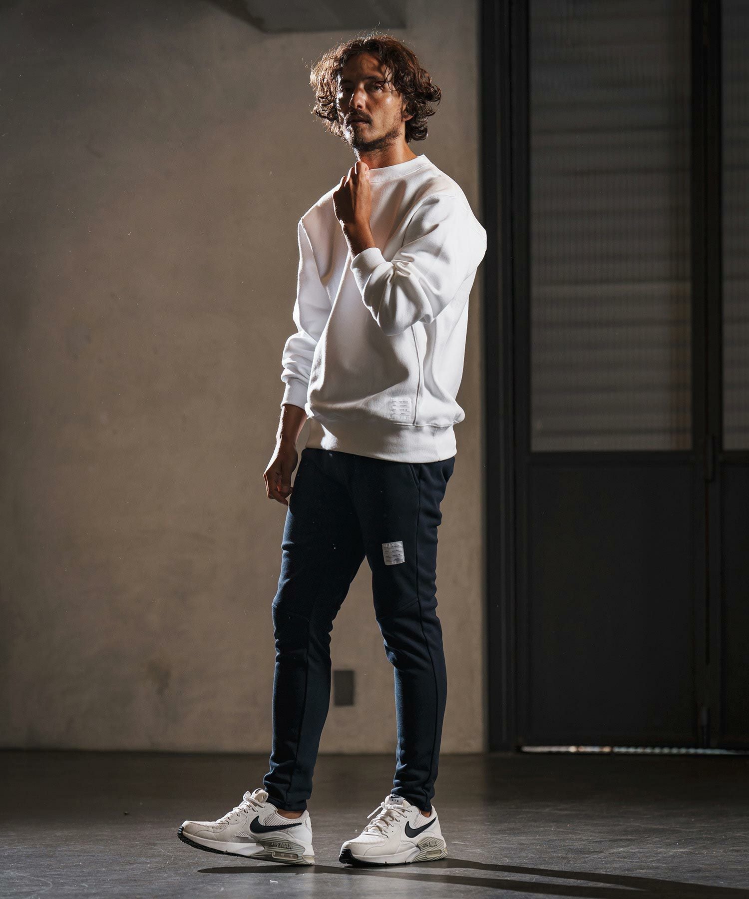 wjk reluxe】dense knit sweat pullover トレーナー(WR25W-24