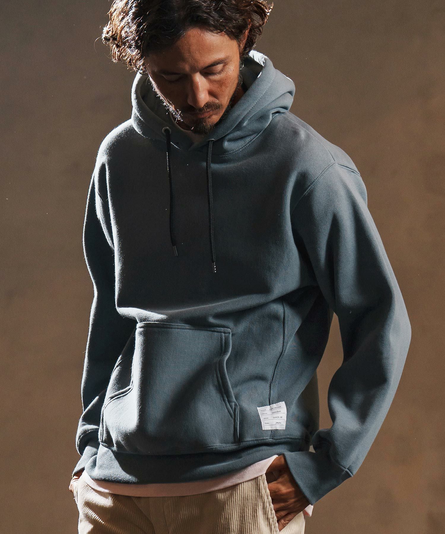 wjk reluxe】dense knit sweat parka パーカー(WR25W-23) | CAMBIO