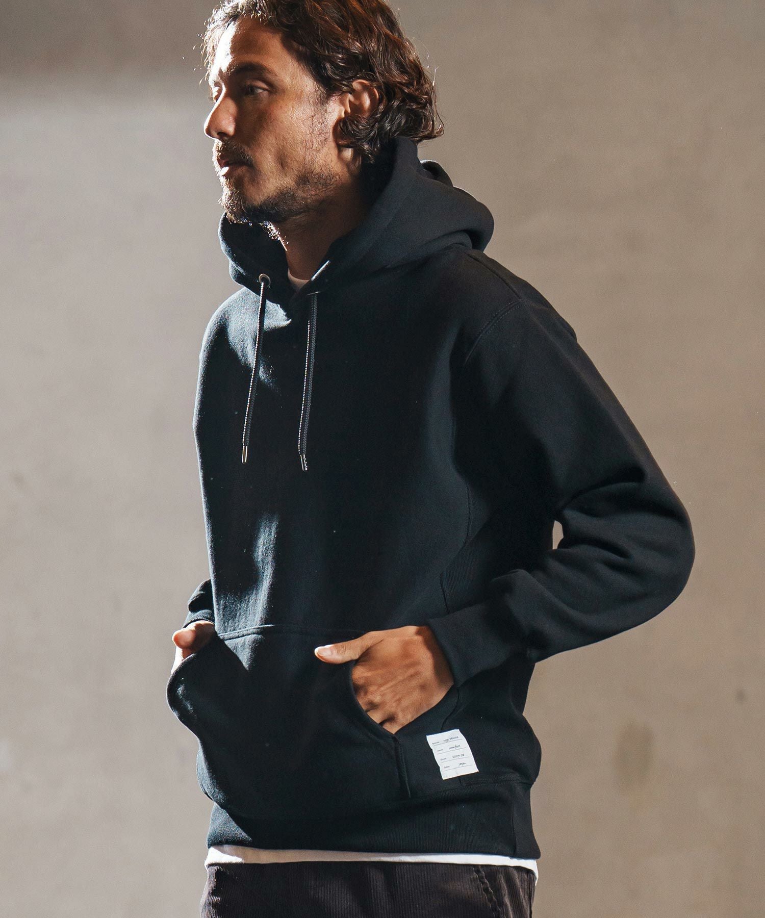 wjk reluxe】dense knit sweat parka パーカー(WR25W-23) | CAMBIO