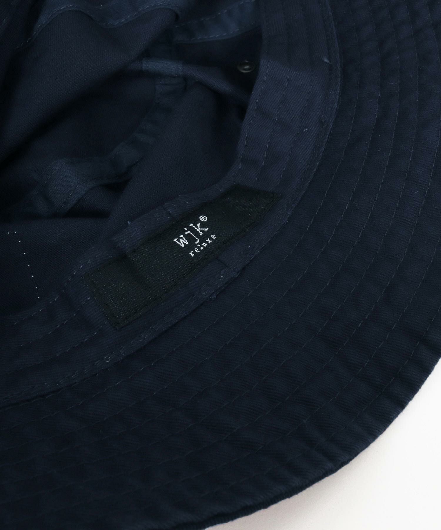 wjk reluxe】cotton twill bucket hat バケットハット(WR25W-34