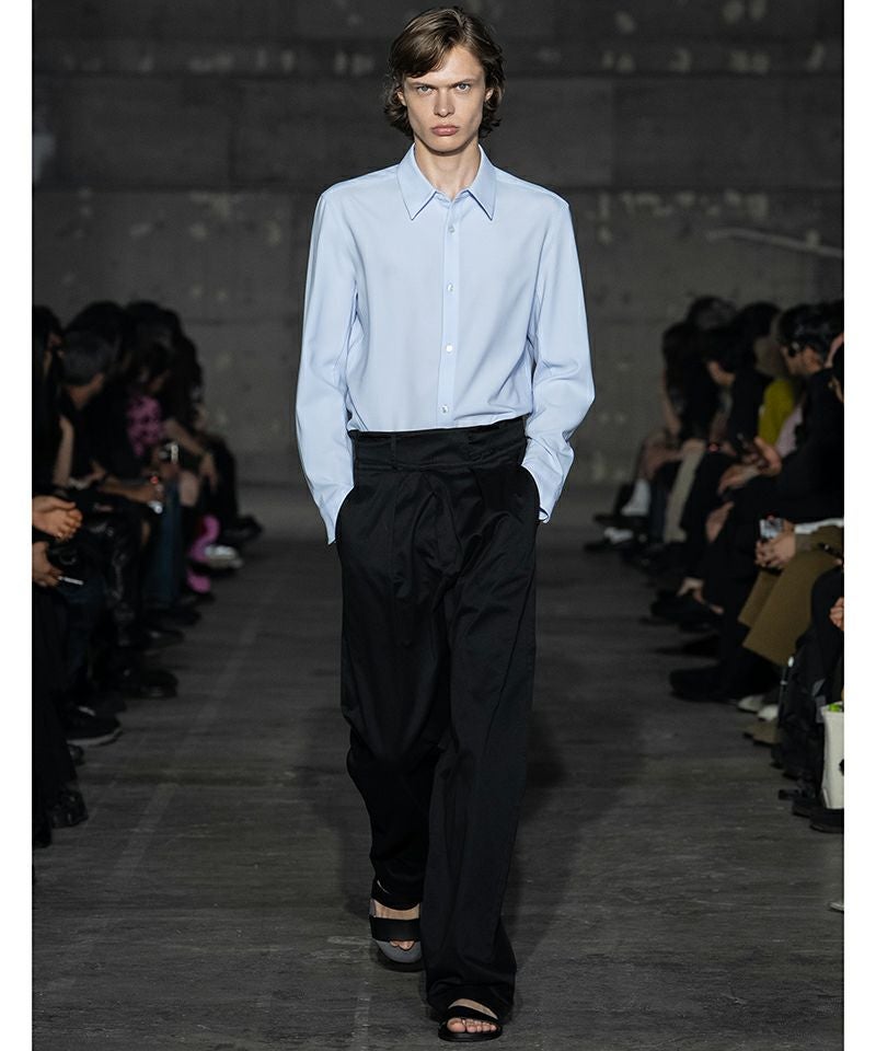 ATTACHMENT(アタッチメント)】PE CONPACT TWILL REGULAR COLLAR DRESS