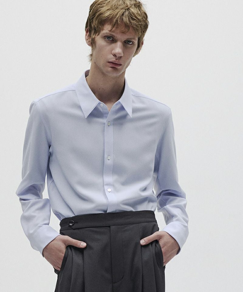 ATTACHMENT(アタッチメント)】PE CONPACT TWILL REGULAR COLLAR DRESS