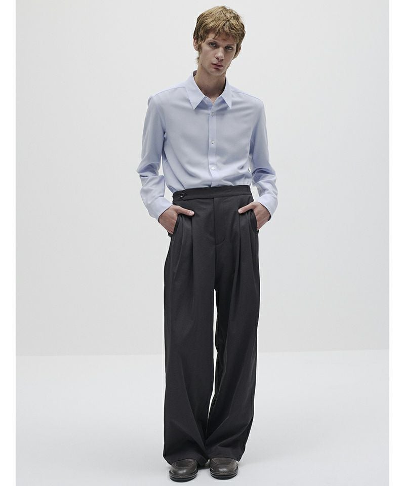 ATTACHMENT(アタッチメント)】PE CONPACT TWILL REGULAR COLLAR DRESS