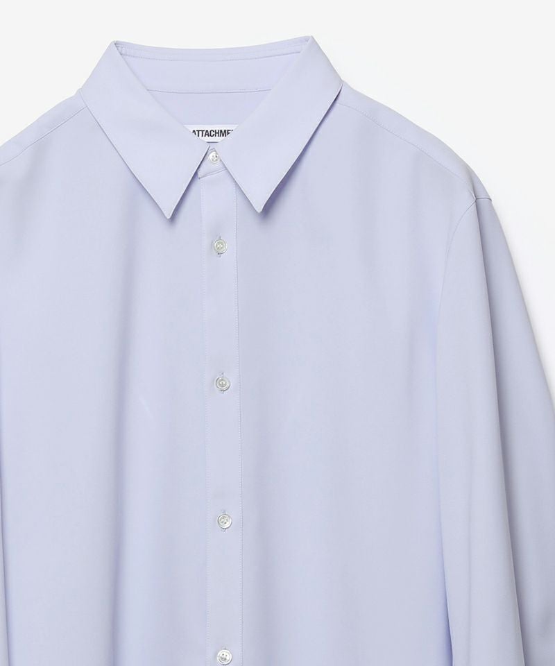 ATTACHMENT(アタッチメント)】PE CONPACT TWILL REGULAR COLLAR DRESS