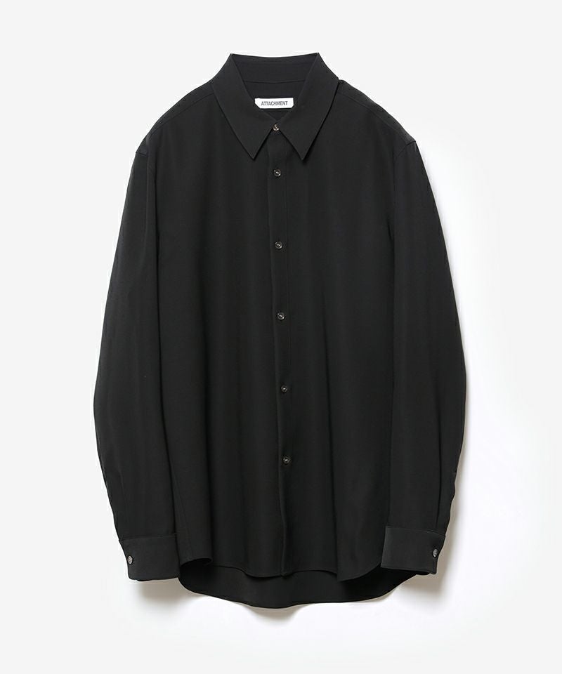 ATTACHMENT(アタッチメント)】PE CONPACT TWILL REGULAR COLLAR DRESS