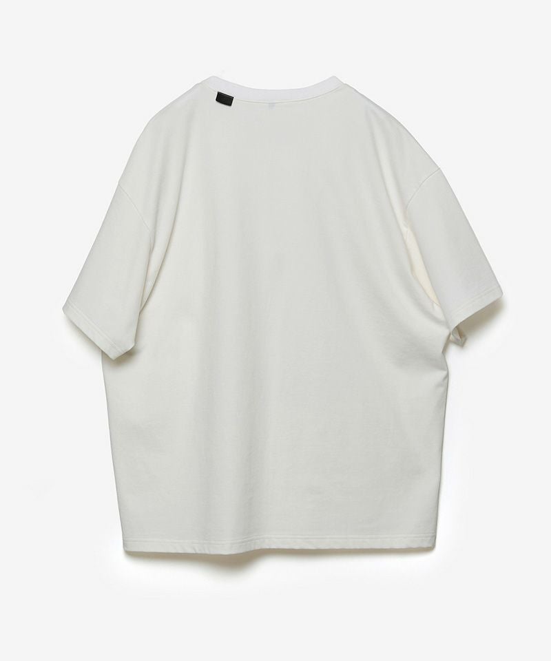 ATTACHMENT(アタッチメント)】30--2 SUVIN JERSEY PRINT TEE Tシャツ