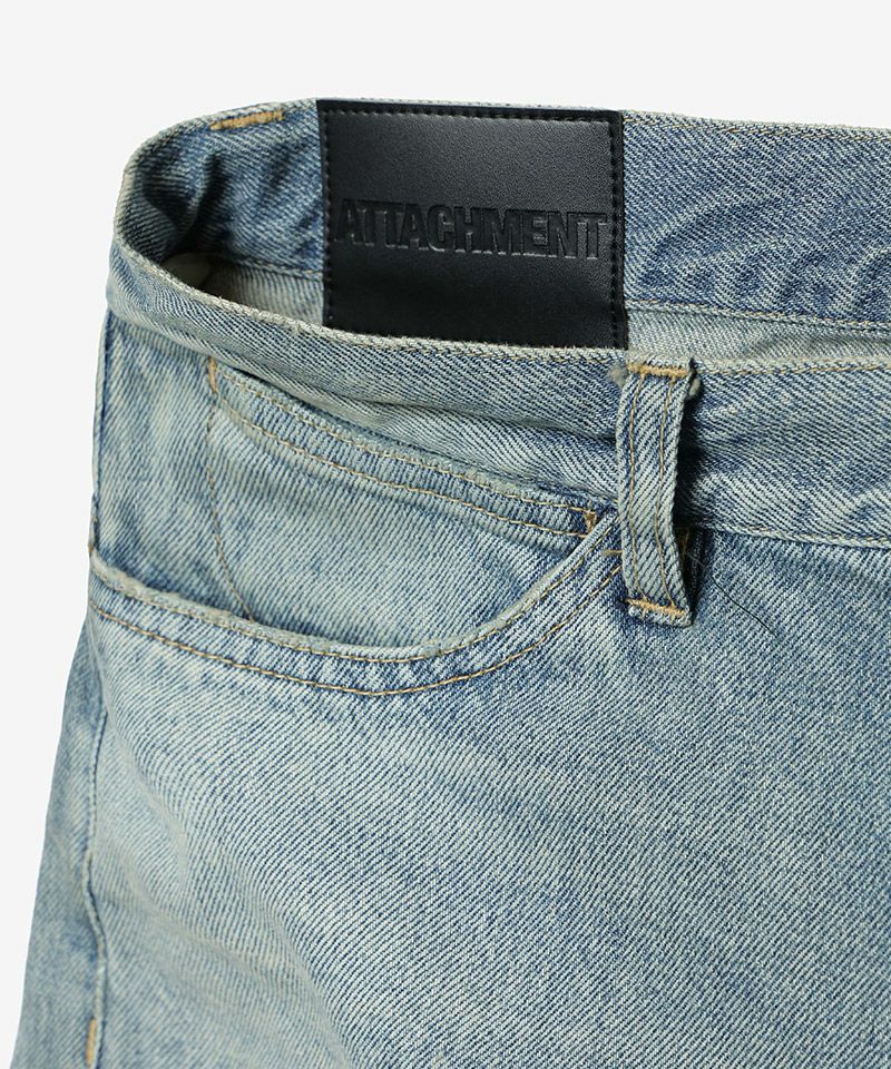 ATTACHMENT(アタッチメント)】【予約販売3月入荷予定】 13OZ DENIM 3D
