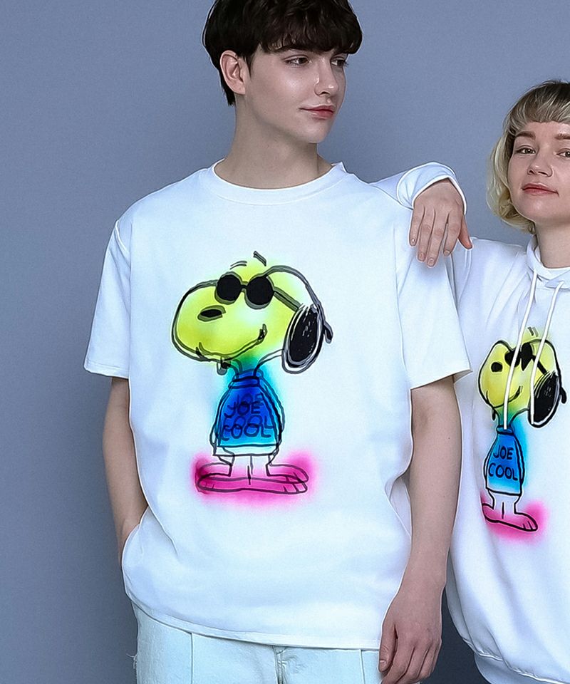 TRIPPY MIKIO ART(トリッピーミキオアート)】SNOOPY SPRAY ART Tシャツ