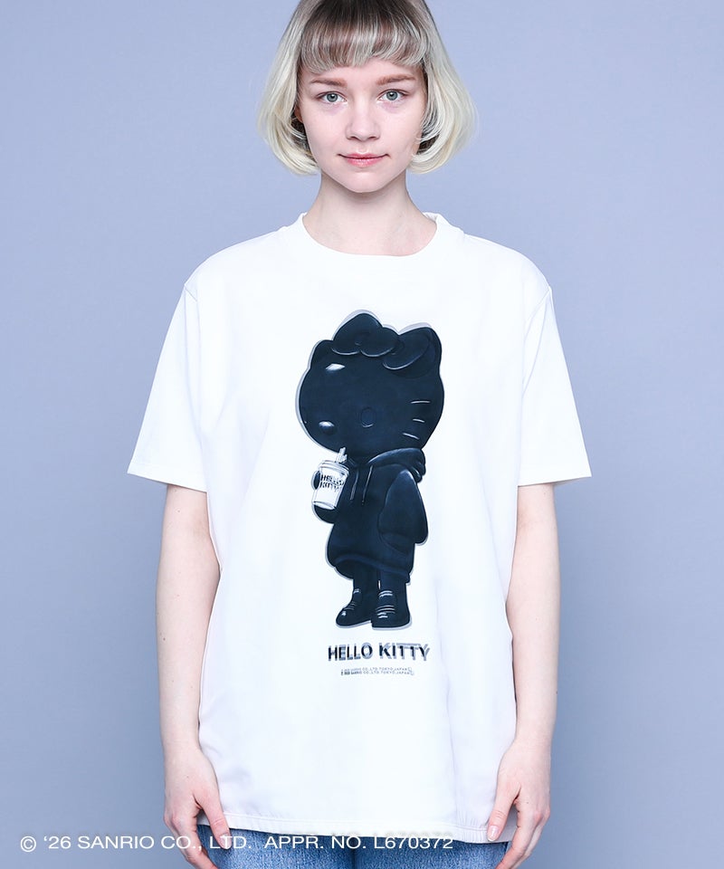 TRIPPY MIKIO ART(トリッピーミキオアート)】HELLO KITTY HOODIE T