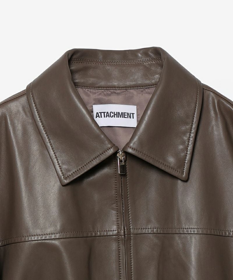 ATTACHMENT(アタッチメント)】【予約販売3月入荷予定】 LAMB LEATHER 