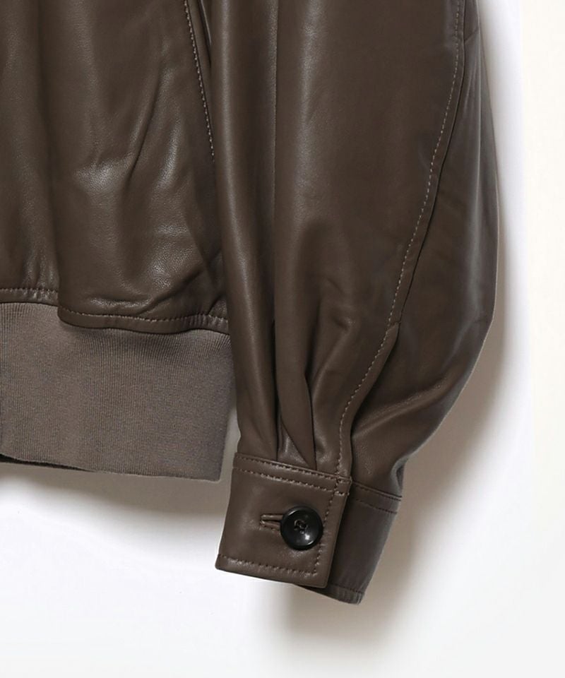 ATTACHMENT(アタッチメント)】【予約販売3月入荷予定】 LAMB LEATHER