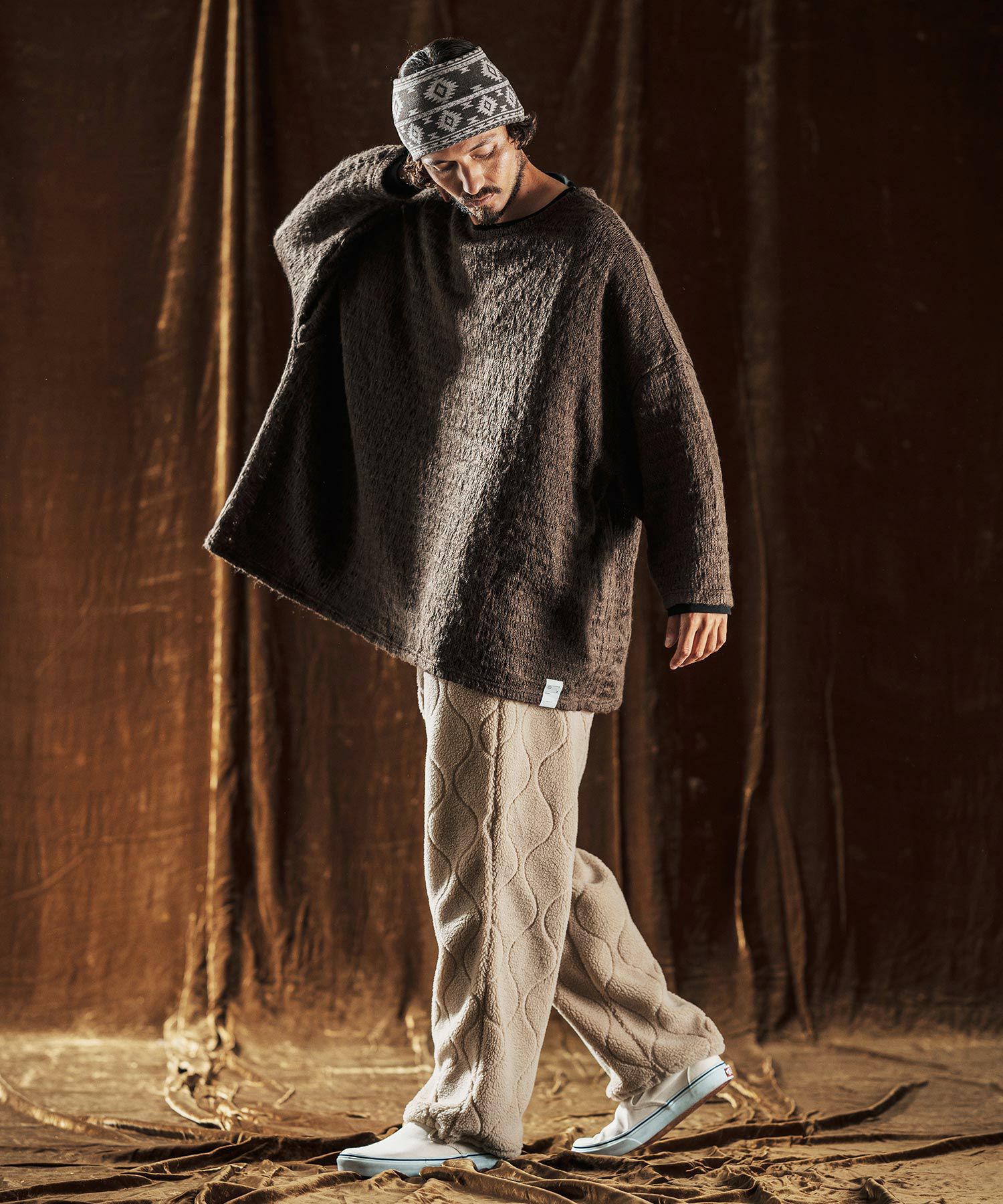 ANGENEHM(アンゲネーム)】Boa Quilt Pants ボアキルティングパンツ