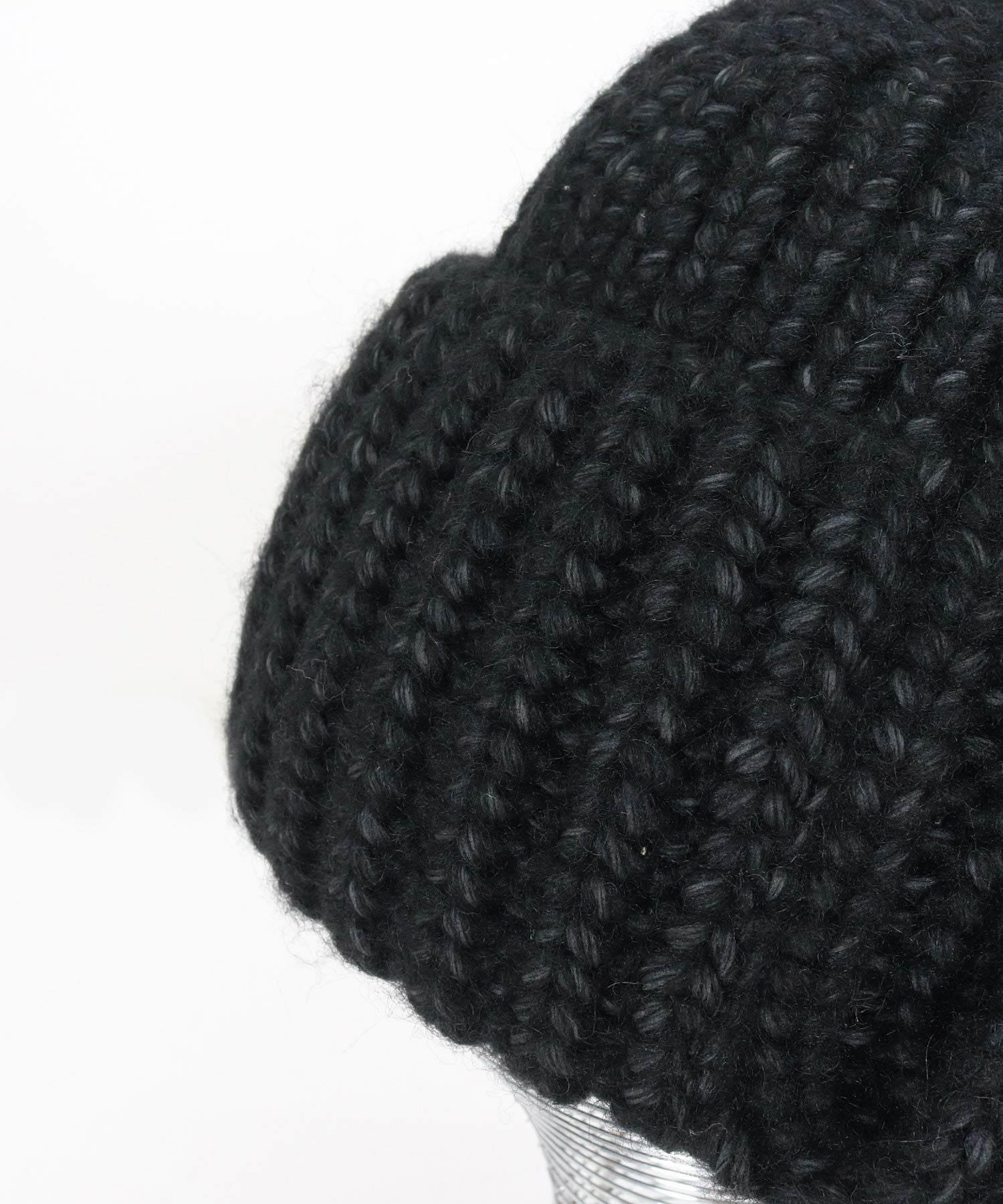 ANGENEHM(アンゲネーム)】Earflap Knit Beanie イヤーフラップ