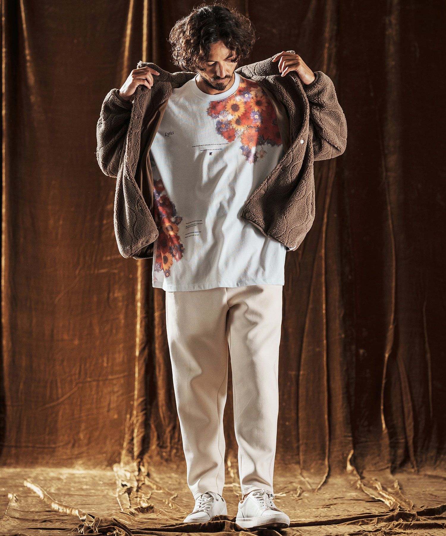 【オーダー用】あんぱん様 ANGENEHM(アンゲネーム)】Printed T-shirt -Botanical Art- Tシャツ