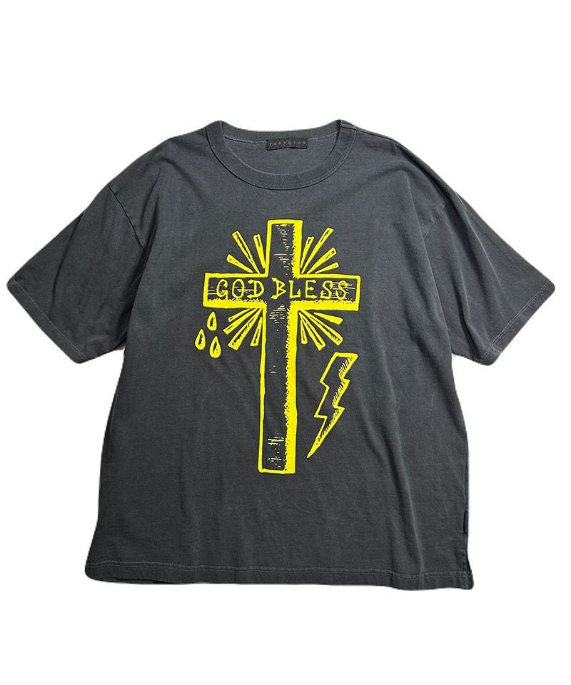 roarguns(ロアーガンズ)】CROSS PRINT S-S T Tシャツ(26SGT-19
