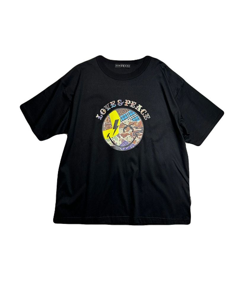 roarguns(ロアーガンズ)】PATCH SMILE S-S T Tシャツ(26WGT-04