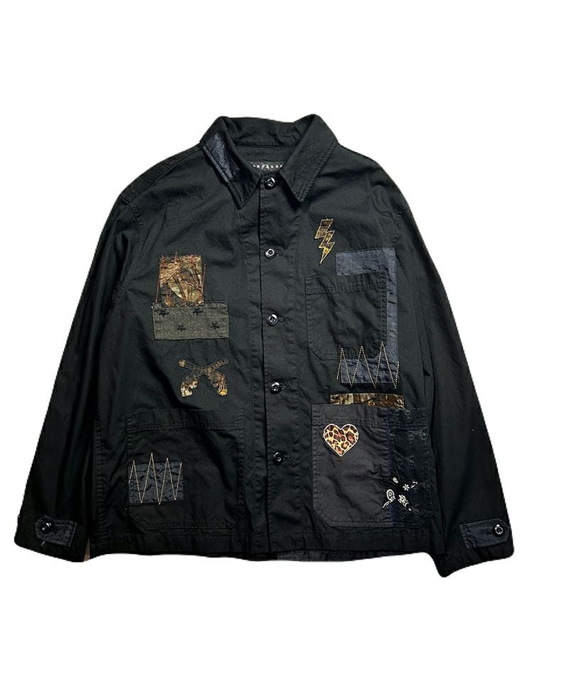 roarguns(ロアーガンズ)】PATCH WORK JACKET パッチワークジャケット