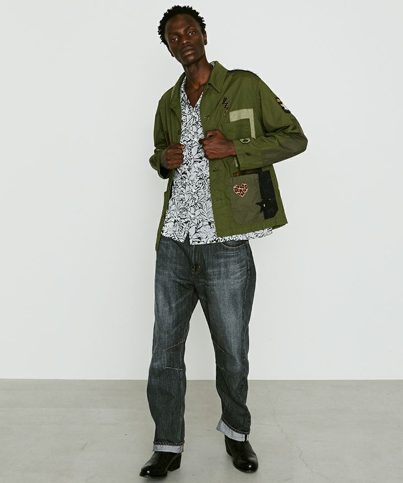 roarguns(ロアーガンズ)】PATCH WORK JACKET パッチワークジャケット