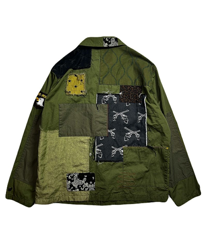 roarguns(ロアーガンズ)】PATCH WORK JACKET パッチワークジャケット