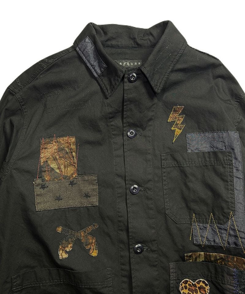 roarguns(ロアーガンズ)】PATCH WORK JACKET パッチワークジャケット