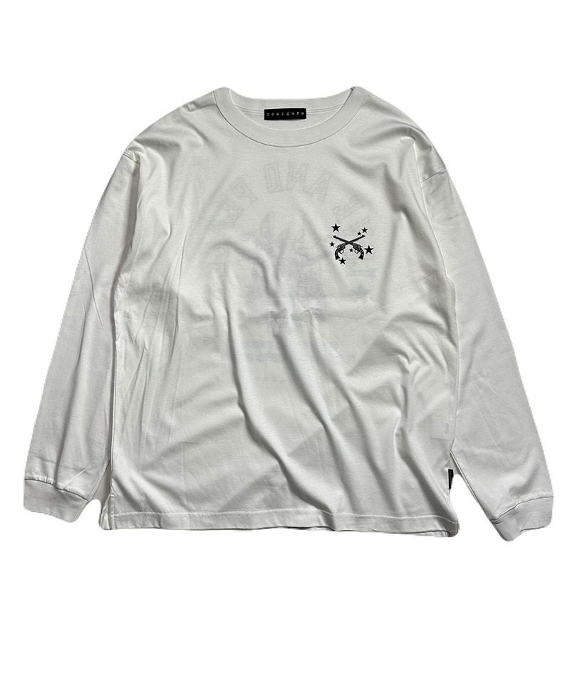 roarguns(ロアーガンズ)】ANGEL CROSSGUN L-S T ロンT(26WGT-03 