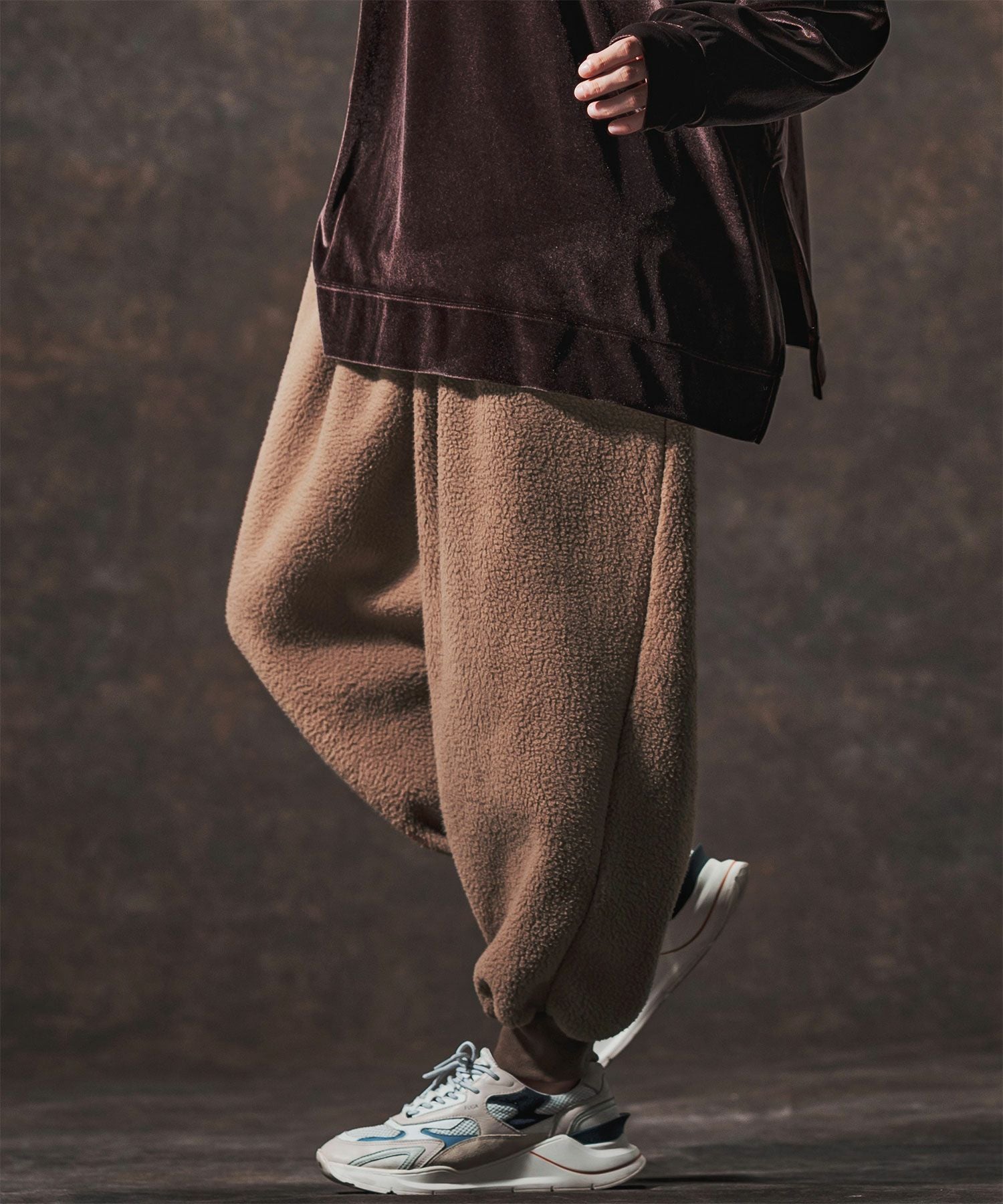 Jih Nunc(ジーヌンク)】ボアバルーンリブパンツ(JIH-R1139) | CAMBIO
